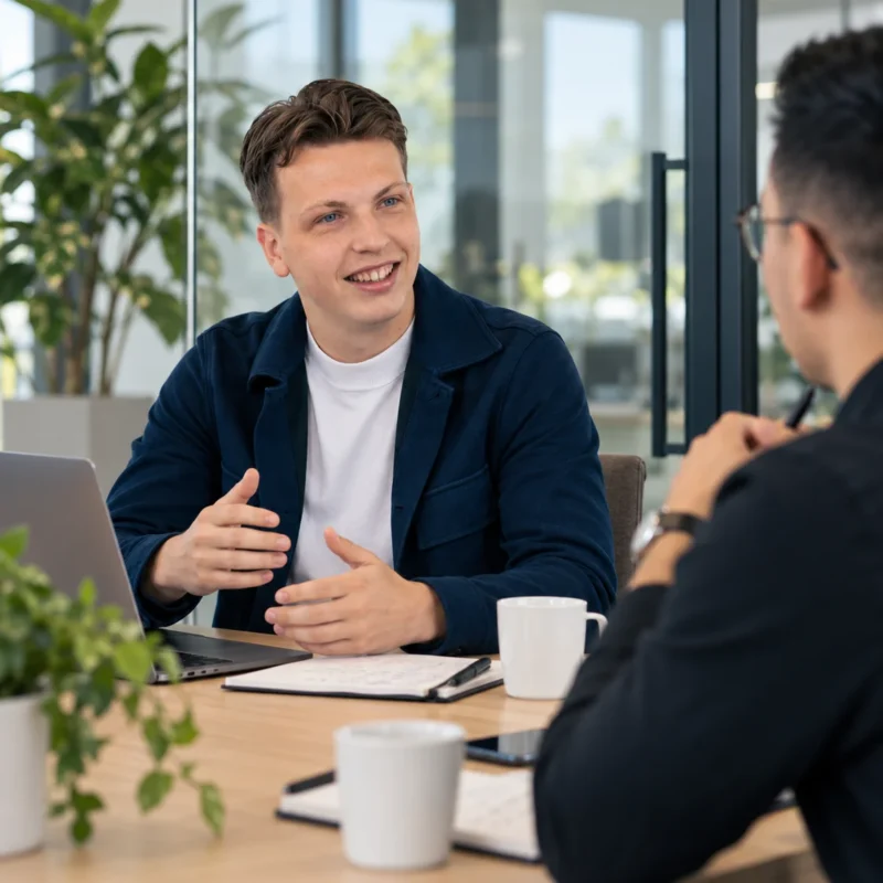Slim Besteed klantgesprek